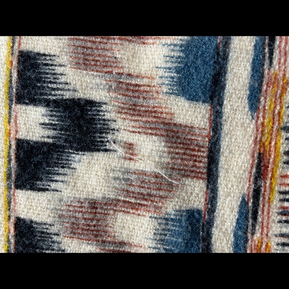 Woven Heart Shawl/Poncho One Size Normal Wear - Picture 8 of 9